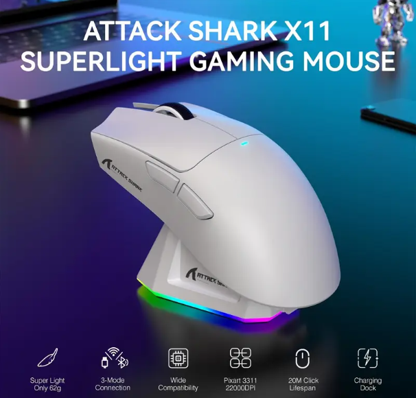 THE MAMBASNAKE WIRELESS GAMING MOUSE