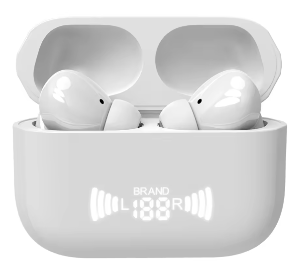OEM ANC ENC TWS noise-canceling wireless earbuds BT 5.3 M28 TWS wireless earbuds with charging dock, stereo earbuds.