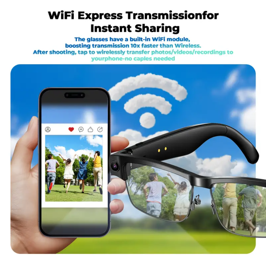 AI Video Glasses, AI Real-time Translation