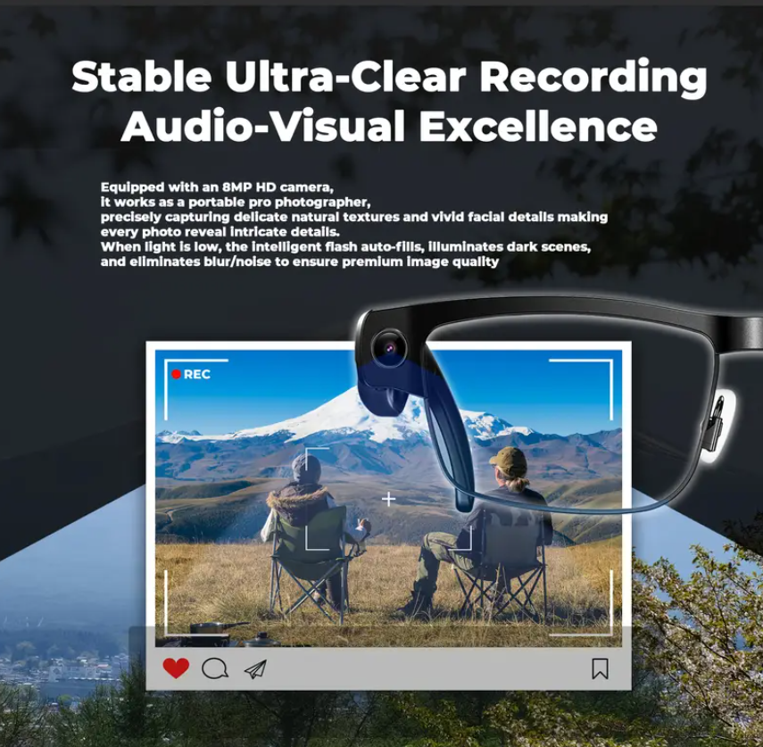 AI Video Glasses, AI Real-time Translation