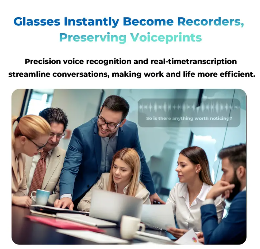 AI Video Glasses, AI Real-time Translation